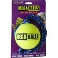 Dog & Co Mega Ball With Rope 4" Hem & Boo